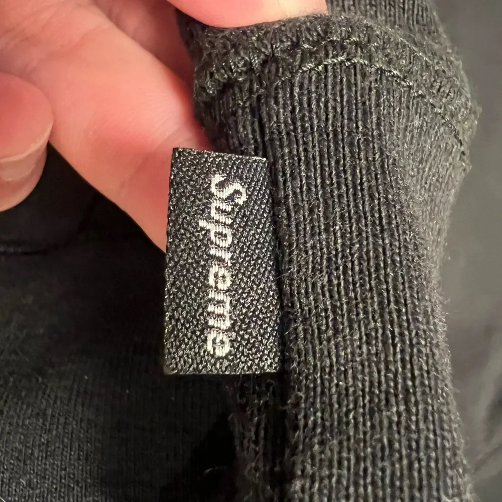 Supreme Motion Logo Hooded Sweatshirt (SS20) Black Size L - Picture 3 of 5